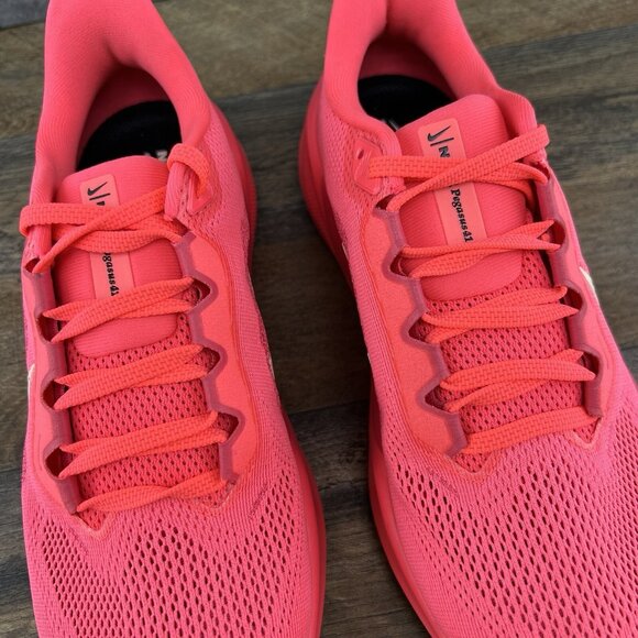 Nike Air Zoom Pegasus 41 Size 8 Womens Hot Punch Crimson Pink Running Shoes - Picture 7 of 16